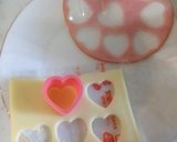 簡単！かわいいハートのハムチーズ♡作り方1写真