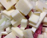 meiko風 チーズinハンバーグ作り方2写真