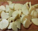 ひき肉de肉じゃが作り方1写真
