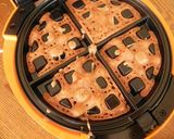 ホケミで簡単★カリカリチョコワッフル作り方5写真