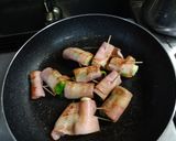 ネギのベーコン巻き　焦がし醤油風味作り方4写真