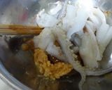 お酒が進む☆イカのワタ焼き☆作り方2写真