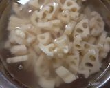 レンコン炊き込みご飯作り方1写真
