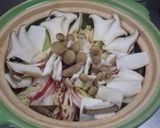 美容効果たっぷり！ピリ辛かにみそ豆乳鍋作り方5写真