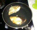 フライパンでブリ照り(ブリの照り焼き)作り方1写真