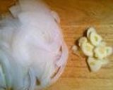 カマンベールと生ハムのパスタ♪作り方1写真