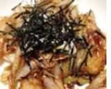おかか醤油がたまらない♪簡単ネギ餅♪作り方9写真