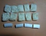 簡単おつまみ ネギと油揚げのねぎま作り方1写真