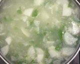 炊いたご飯で七草がゆ作り方3写真