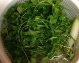 キレイな色の簡単七草粥♪作り方1写真