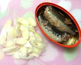 時短簡単☆いわし缶で和風ペペロンチーノ作り方1写真
