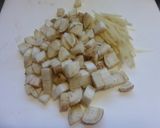 絶品!鶏ごぼうの甘辛丼作り方1写真