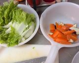 煎餅消費　野菜あんかけ煎餅作り方1写真