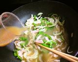 味噌汁で作る！コク旨ナポリタン作り方4写真