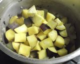 薩摩芋と玉ねぎの塩昆布そぼろ煮作り方5写真