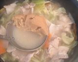 キャベツたっぷり味噌汁作り方6写真