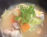 キャベツたっぷり味噌汁作り方7写真