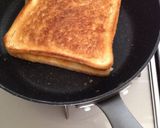 キムチ＋納豆＋チーズ de ホットサンド作り方5写真