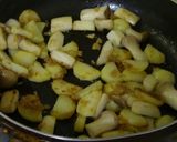 エリンギとポテト～からあげ風味～作り方3写真