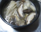 美容と健康創作料理”七草粥でなく七茸粥”作り方11写真