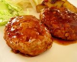高野豆腐入りハンバーグ作り方7写真