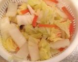 白菜消費に！温サラダ？ごま和え？作り方5写真