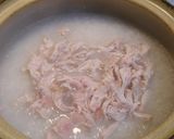 ムネ肉のヘルシー中華粥作り方4写真