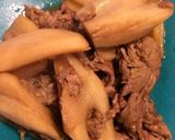 牛肉とゴボウの炒め煮作り方4写真