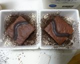 チョコケーキ１袋　で　お洒落ティラミス♪作り方7写真
