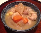 圧力鍋で簡単！鳥もも肉と里芋の煮物作り方2写真