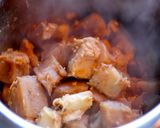 里芋こんにゃく煮エノキおかか和え作り方5写真