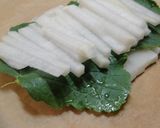 お餅で大根を巻いちゃいました。作り方3写真