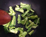 ☆簡単☆菜の花とスモークサーモン炒め作り方4写真