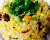 塩鯖リメイク‼︎ペペロンチーノ風炒飯作り方5写真