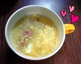 簡単卵スープ作り方6写真