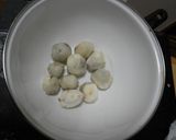 小芋と海老のつくね焼き作り方2写真