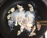ササミとさやえんどうの生姜醤油煮作り方4写真
