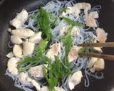 ササミとさやえんどうの生姜醤油煮作り方5写真