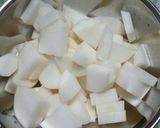 簡単♪大根のしょうゆ漬け作り方1写真