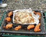 チキンのＢＢＱソース＆きのこのホイル焼き作り方3写真
