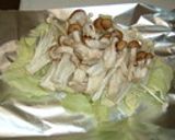 チキンのＢＢＱソース＆きのこのホイル焼き作り方2写真