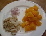 【スペイン料理】タラとオレンジのサラダ作り方3写真