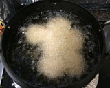 蓮根のはさみ揚げ〜海老と鶏肉〜作り方7写真