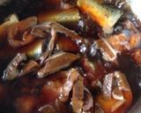 真鰯と焼き豆腐の梅肉煮作り方2写真
