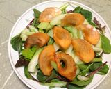 セロリと柿のサラダ作り方7写真