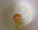 子どもの朝食に♪キャベツのパンケーキ作り方3写真