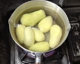 栄養満点玉ねぎシャキシーチキンポテサラ作り方1写真