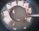 節約♡豆腐&カニカマ&干し椎茸♬おつまみ作り方2写真