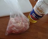 鶏ももとお豆腐の生姜あんかけ煮作り方2写真