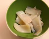 イカと蓮根のアンチョビパスタ作り方1写真